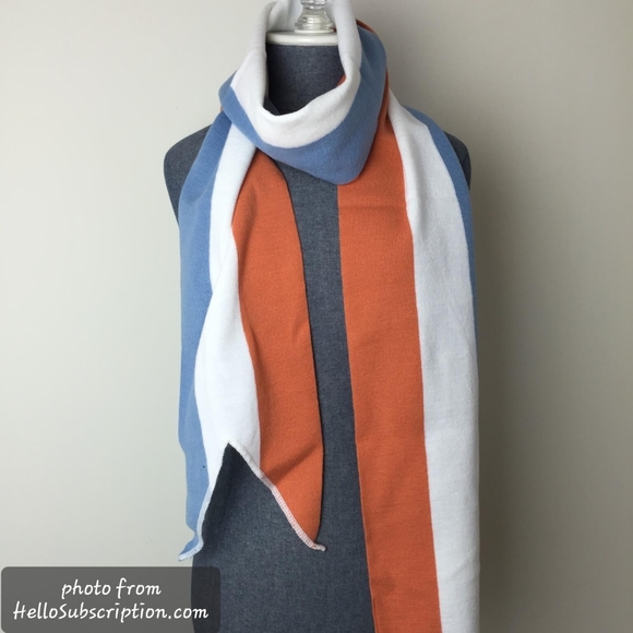 🍂3/$10 Loot Crate x Bioworld Anti-Magic Academy 35th Test Platoon striped scarf - Picture 2 of 9